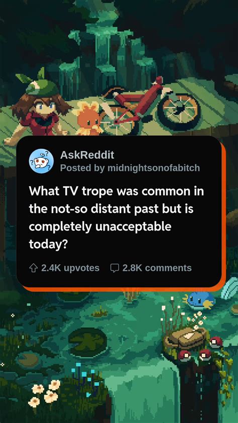 What TV trope was common in the not.